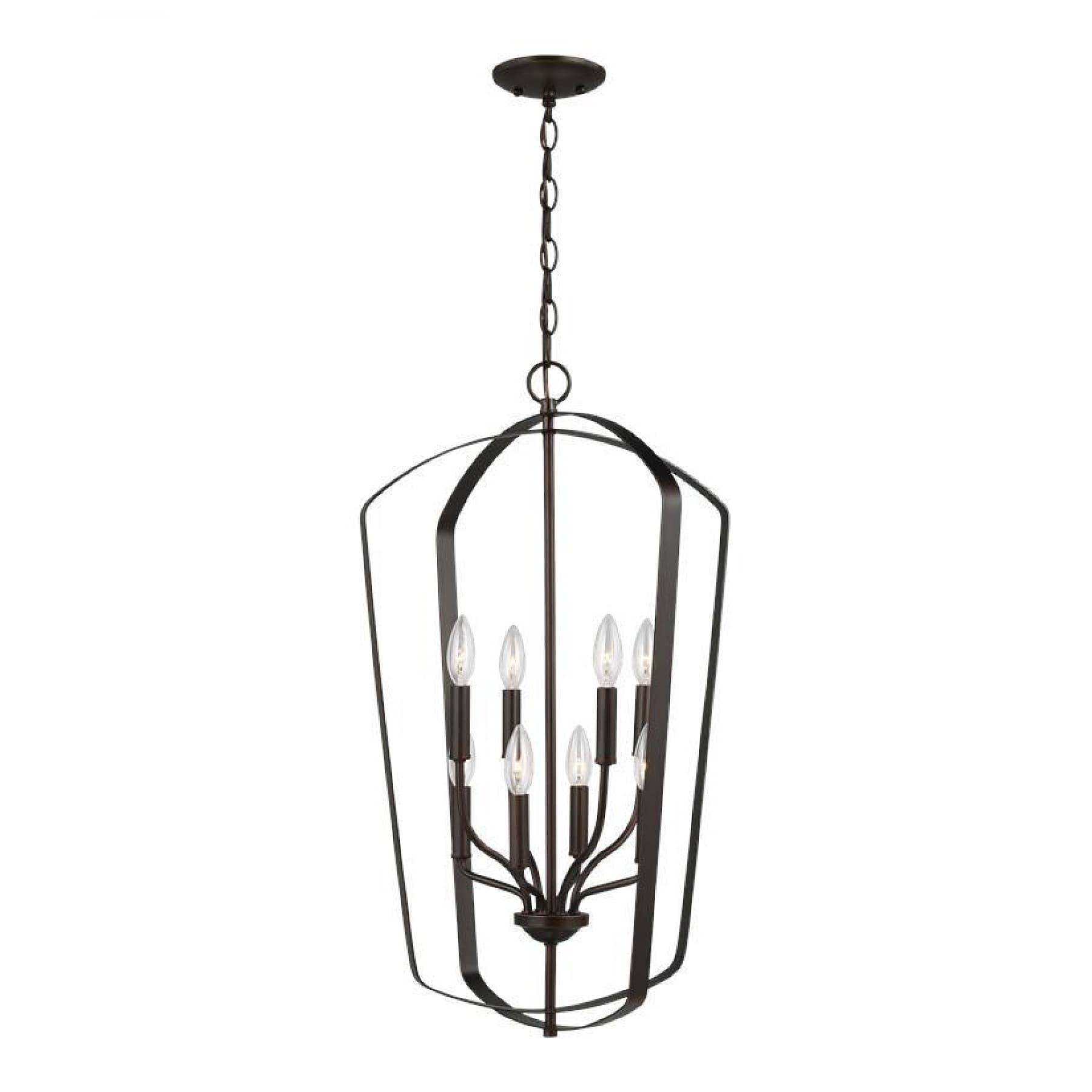 Romee Large Eight Light Hall Foyer