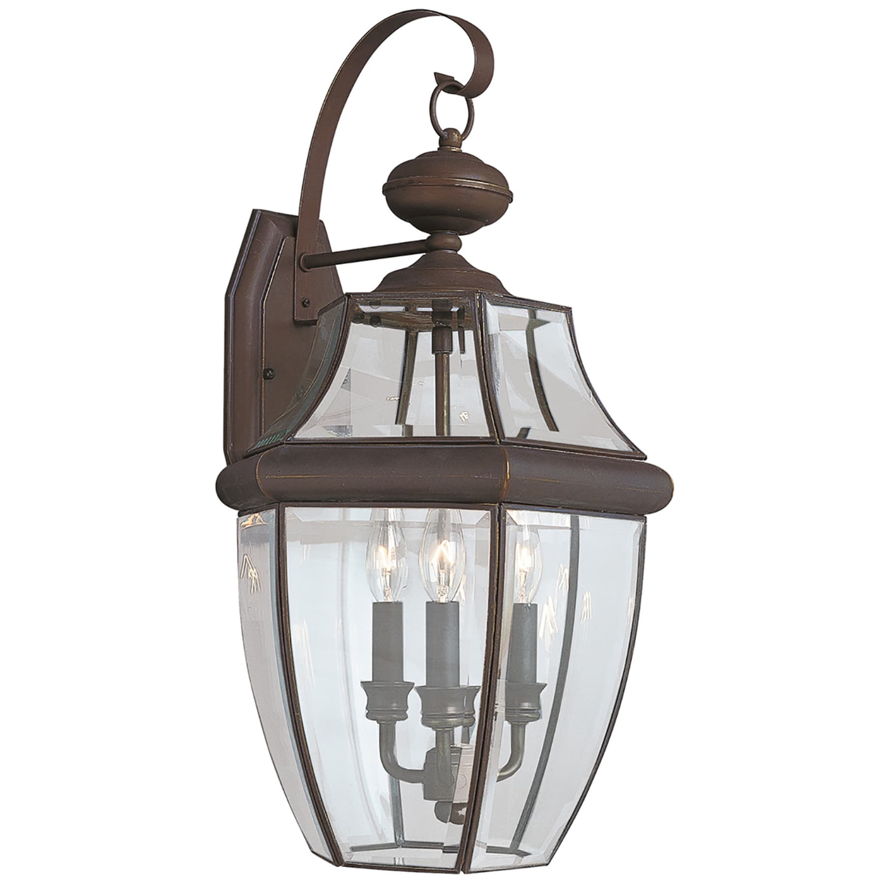 Lancaster Three Light Outdoor Wall Lantern