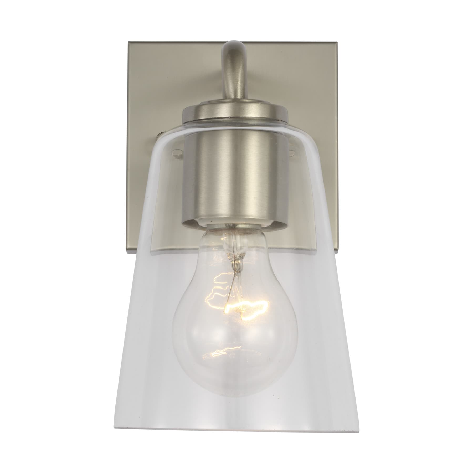 Miles Small Clear Glass Vanity