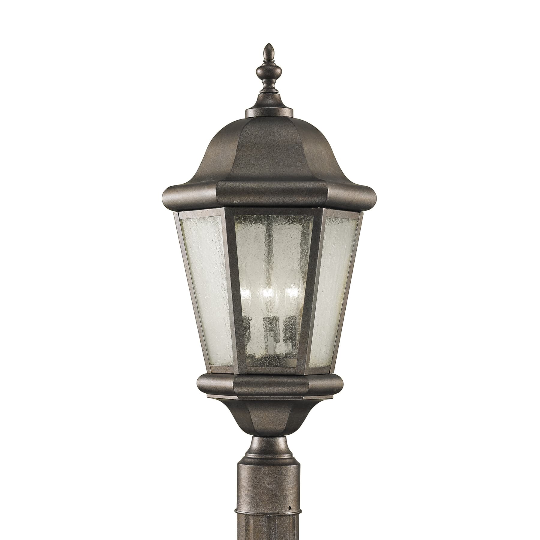 Martinsville Three Light Outdoor Post Lantern