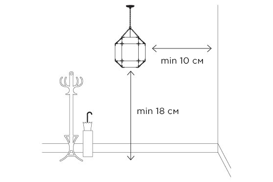 На входе или в коридоре